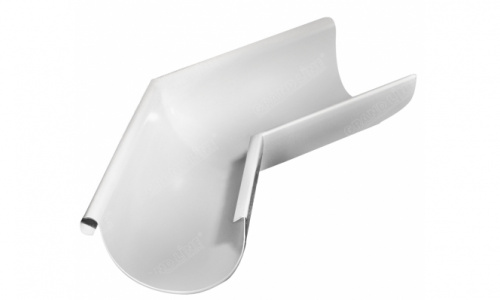 Угол желоба внешний 135гр 125мм RAL 9003 GL