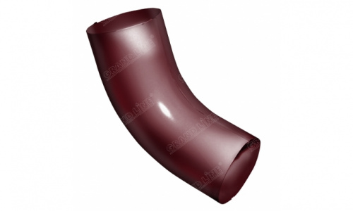 Колено трубы 60град 90мм RAL 3005 GL