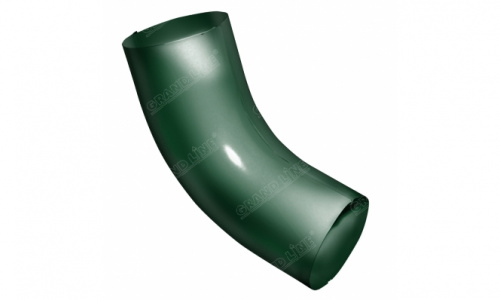Колено трубы 60град 90мм RAL 6005 GL