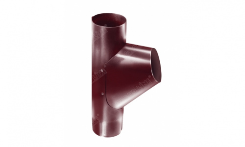 Тройник трубы 90мм RAL 3005 GL