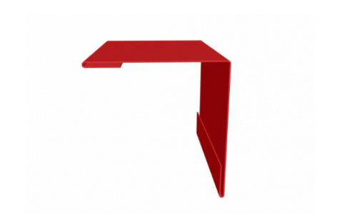 Планка угла наружного 50х50х2000 ПЭ RAL 3003