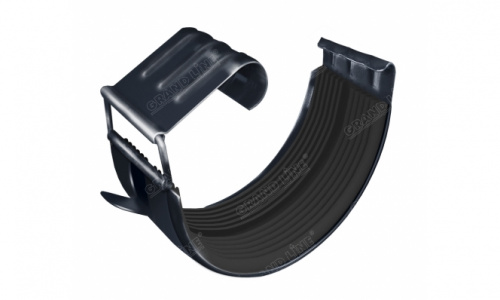 Соединитель желоба 125мм RAL 7024 GL