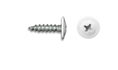 Саморез ПШ 4,2х13 мм RAL 9003 острый