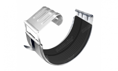 Соединитель желоба 125мм Optima, RAL 9003