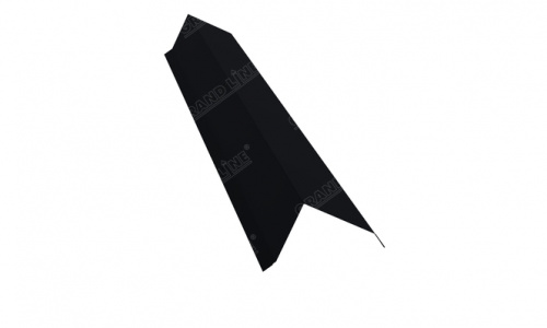 Планка торцевая 0,5 twincolor Ral 9005 115х90