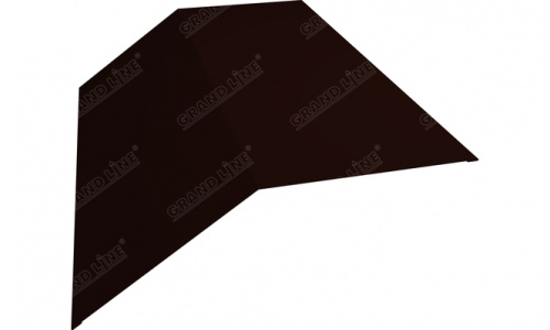 Планка конька плоского 0,5 twincolor RR 32 120х40х120