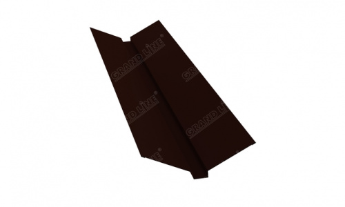Планка ендовы верхняя 0,5 twincolor RR 32 76х76