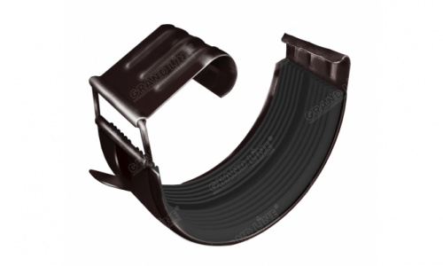 Соединитель желоба 125мм Optima, RAL 8017