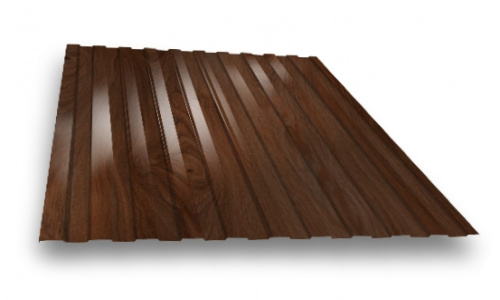 Профлист С8 RAL Античный дуб 3Д-0,45