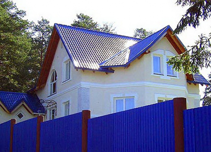 Профнастил С21-0.4 ПЭ RAL 5002