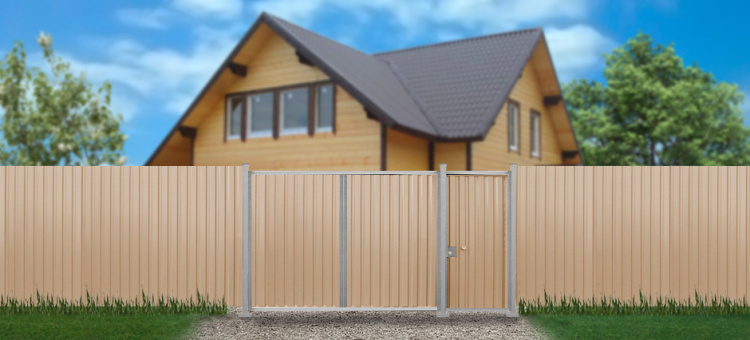 Профнастил С8-0.4 ПЭ RAL 1014