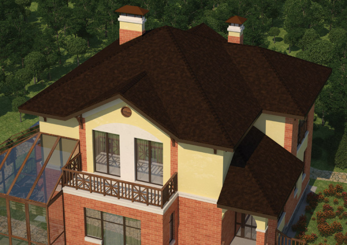 Плитка Ruflex TAB Кедровый орех