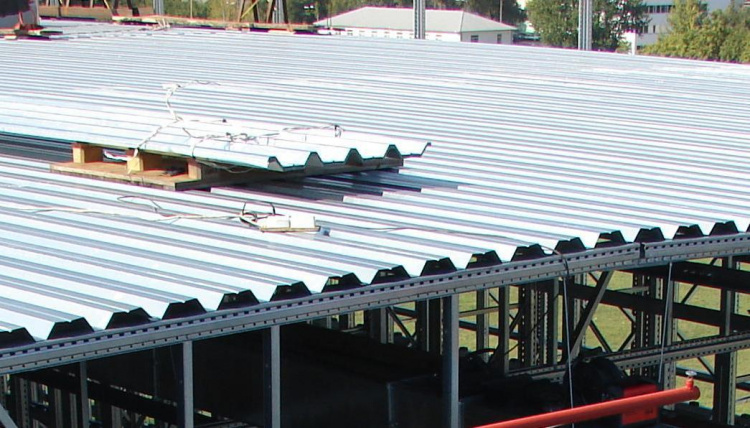 Профлист НС35-0,45 ПЭ RAL 5002